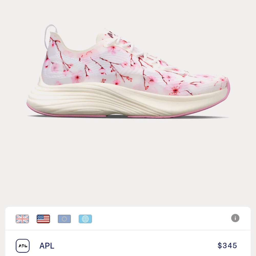 DONATING 4/21 | APL Streamline Women's 9 Cherry Blossom LE Running Shoes